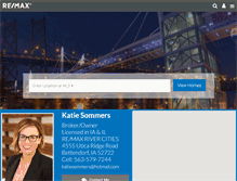 Tablet Screenshot of katiesommers.com